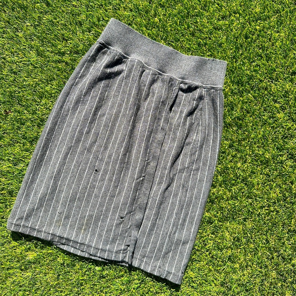 Vintage French Gray Skirt- size 42